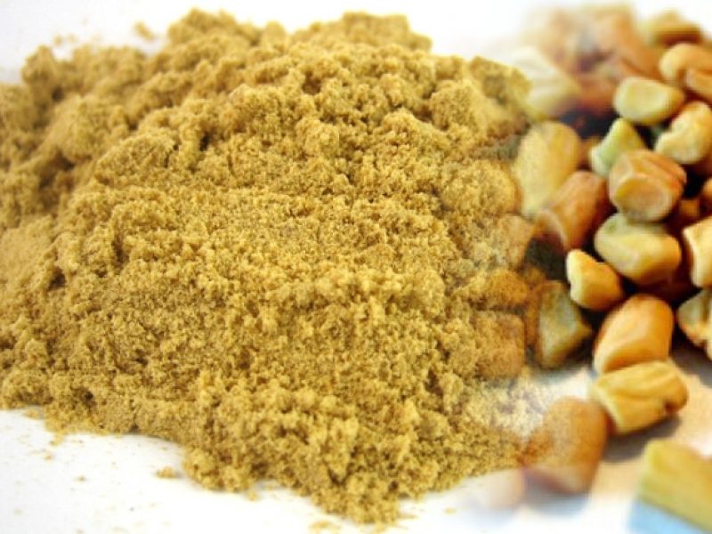 Fenugreek seeds powder